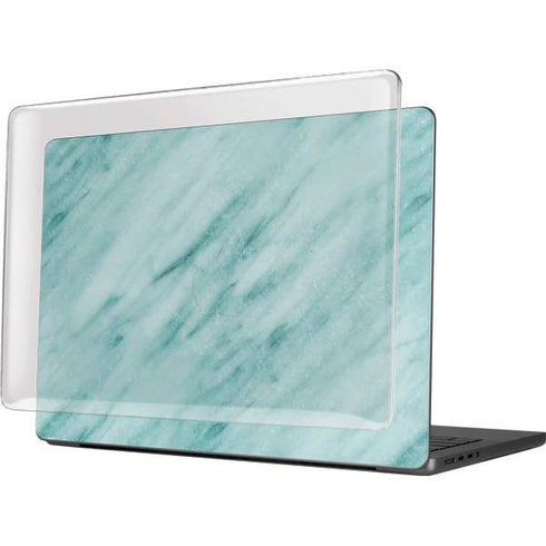 Turquoise Marble MacBook Pro 14in (2021-24) Case plus Skin